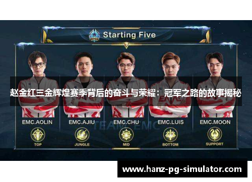 赵金红三金辉煌赛季背后的奋斗与荣耀：冠军之路的故事揭秘