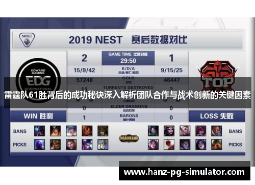 雷霆队61胜背后的成功秘诀深入解析团队合作与战术创新的关键因素 雷霆队61胜背后的成功秘诀深入解析团队合作与战术创新的关键因素